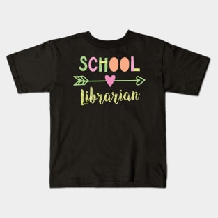 School Librarian Gift Idea Kids T-Shirt
